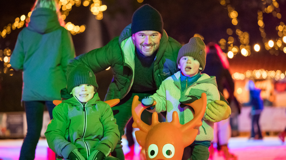 Schrijf je in voor de schaatslessen tijdens Winter Village Laren.